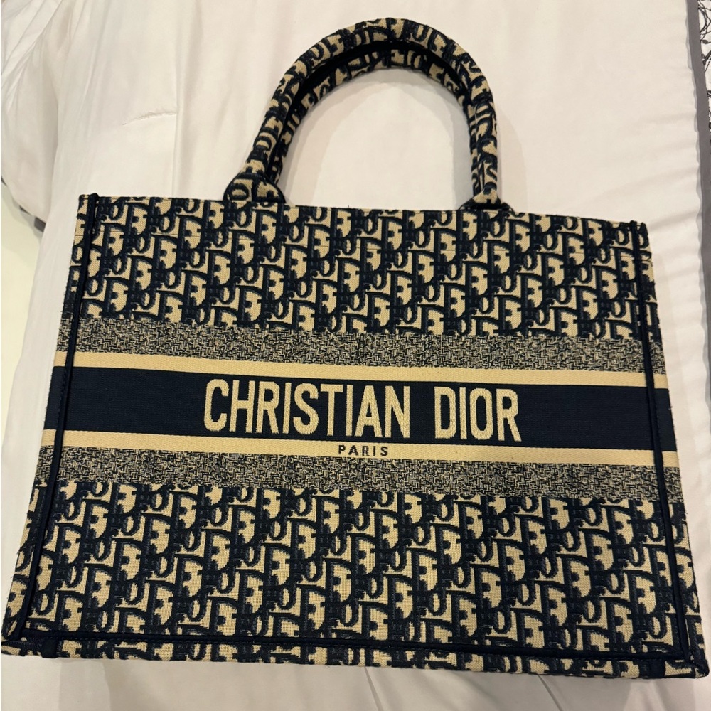 Christian Dior large tote bag